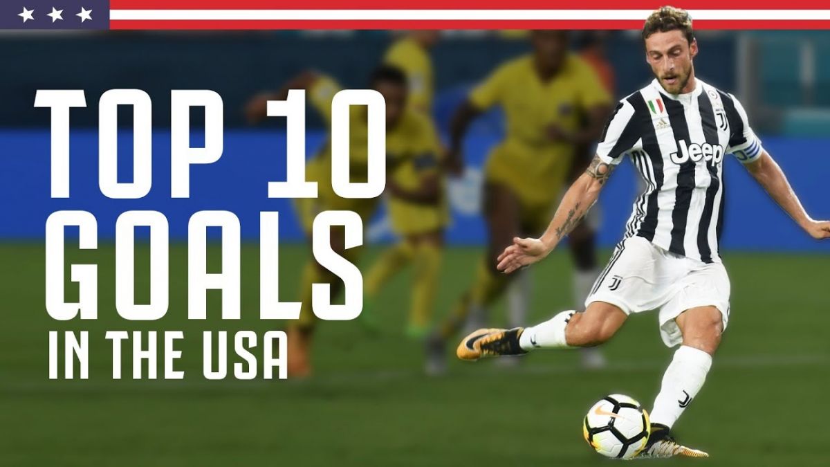 10 گل برتر یوونتوس در تور آمریکا