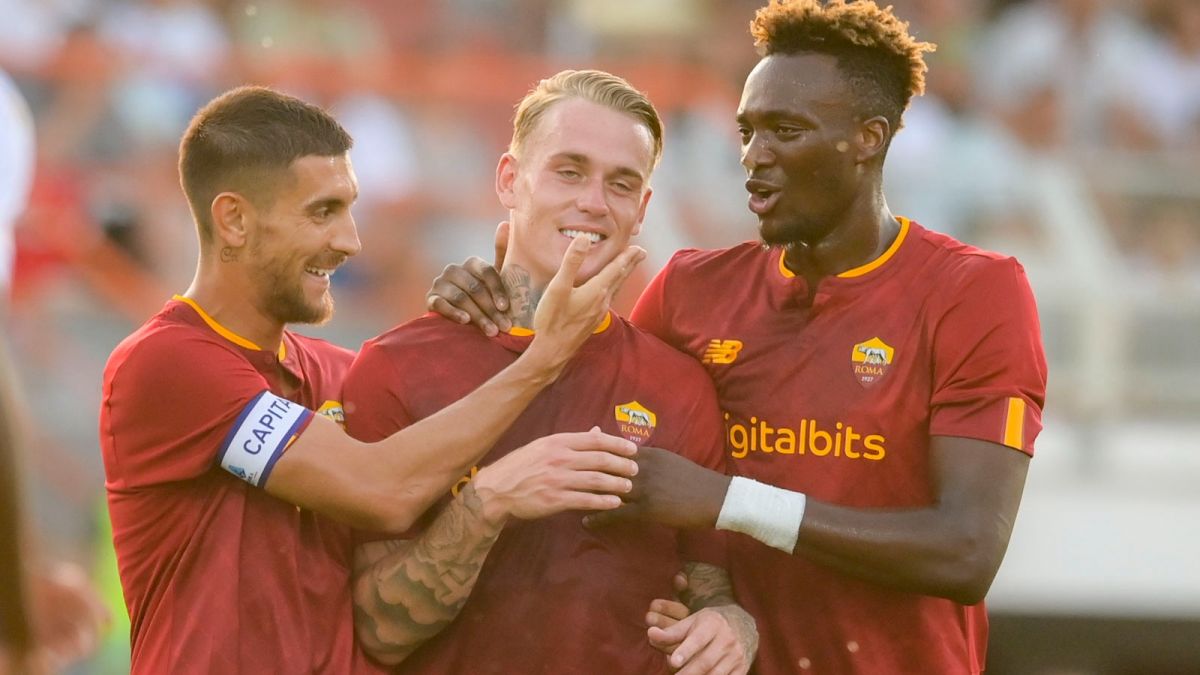 خلاصه بازی رم 1-1 نیس