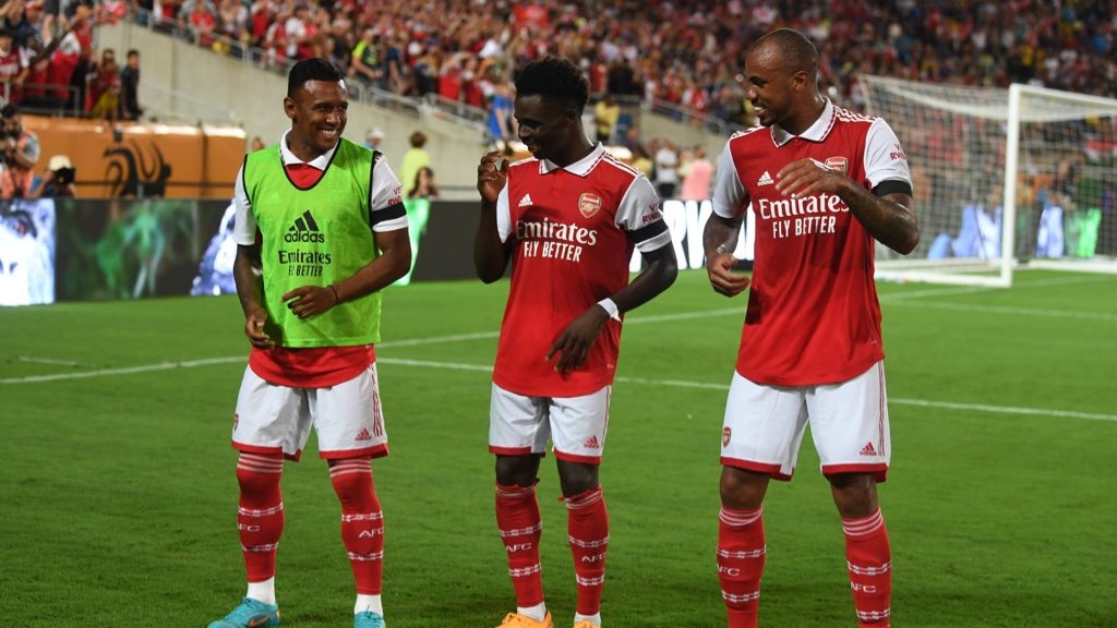 گل سوم آرسنال به چلسی (بوکایو ساکا)