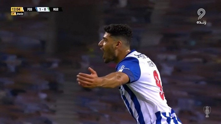 گل اول پورتو به ماریتیمو (مهدی طارمی)