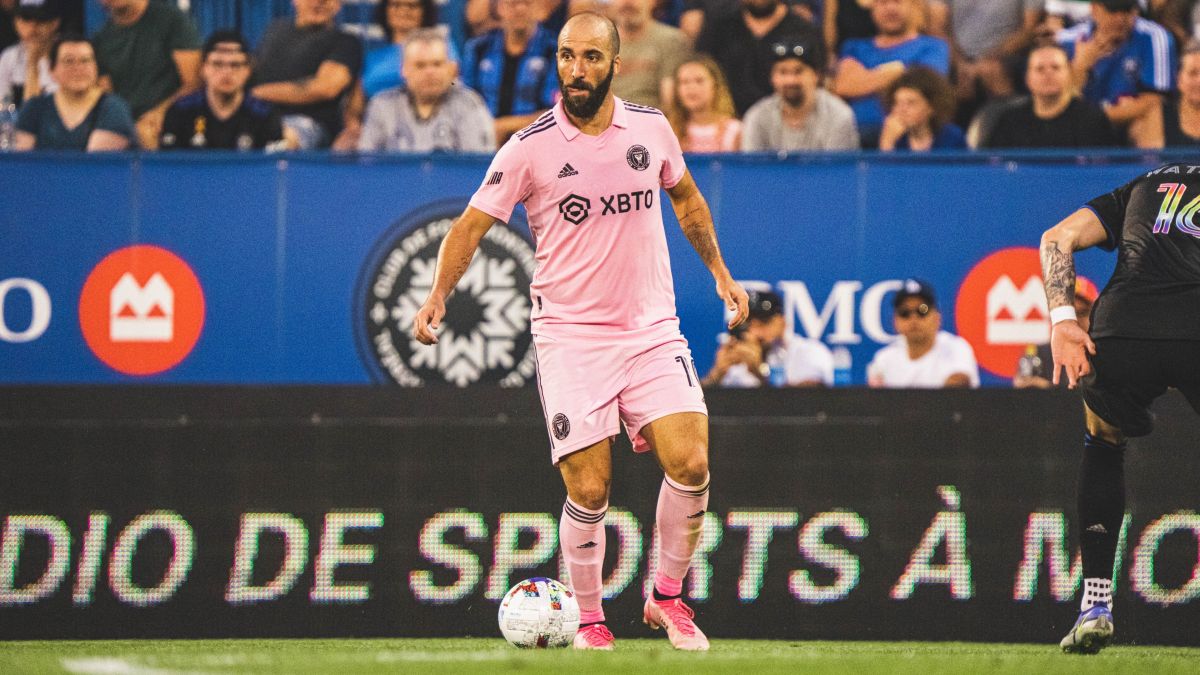 گلزنی گونزالو هیگواین برای اینتر میامی مقابل مونترال