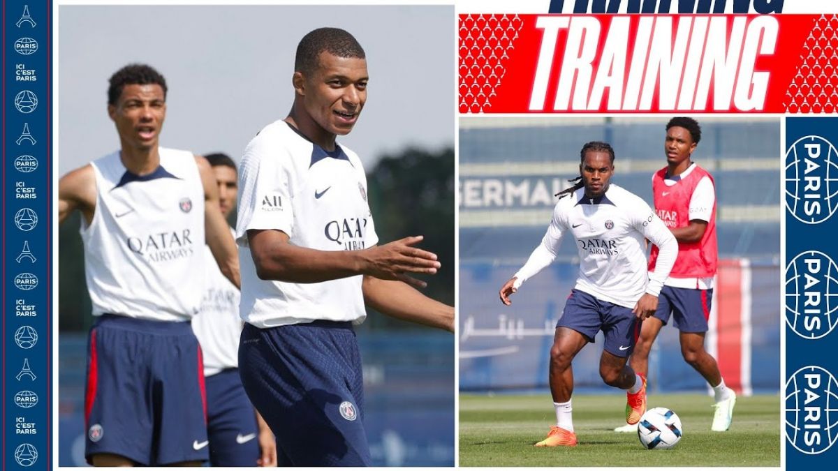 تمرین پاری سن ژرمن برای دیدار مقابل لیل