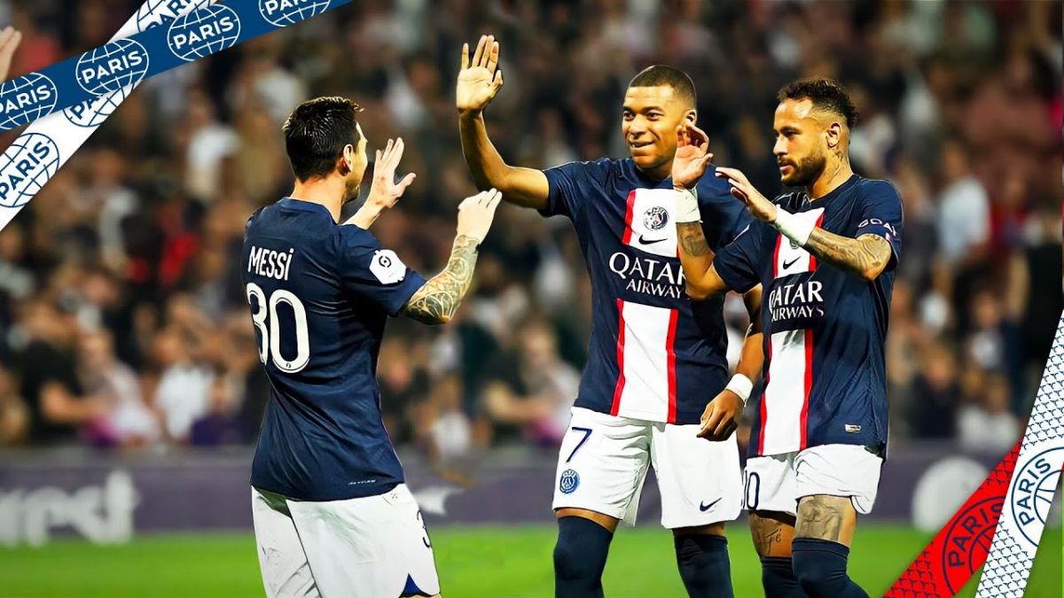 برترین حرکات مثلث آتشین پاری سن ژرمن در ماه آگوست