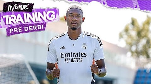 آخرین تمرین رئال مادرید برای تقابل با اتلتیکو مادرید