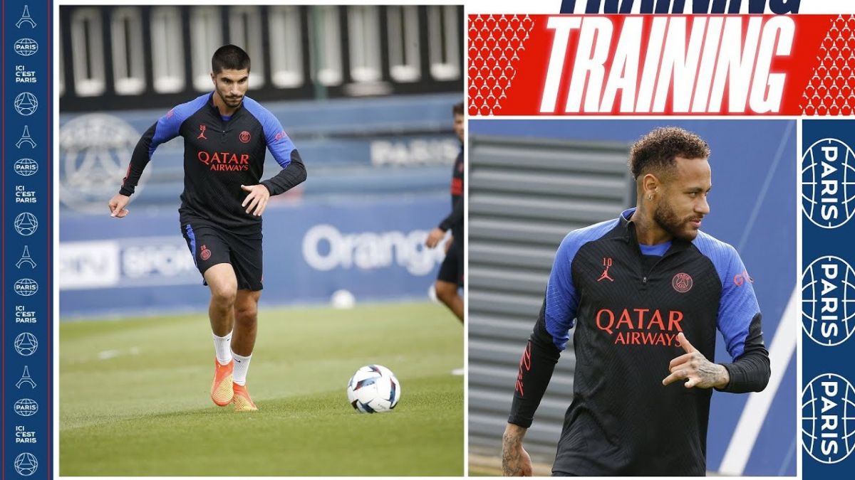 آخرین تمرین پاری سن ژرمن برای تقابل با لیون