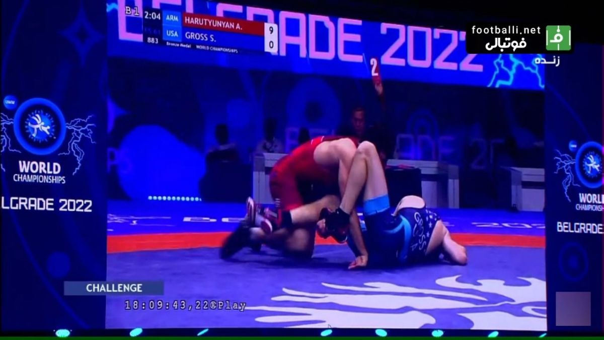 کارشناس کشتی: این کشتی گیر آمریکایی از شاه عبدالعظیم آمریکا به مسابقات آمده!