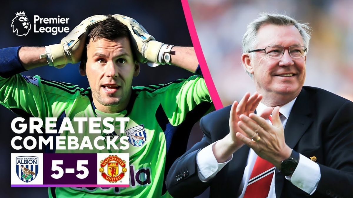 برترین کامبک های لیگ جزیره/ منچستریونایتد 5-5 وست برومویچ (سال 2013)