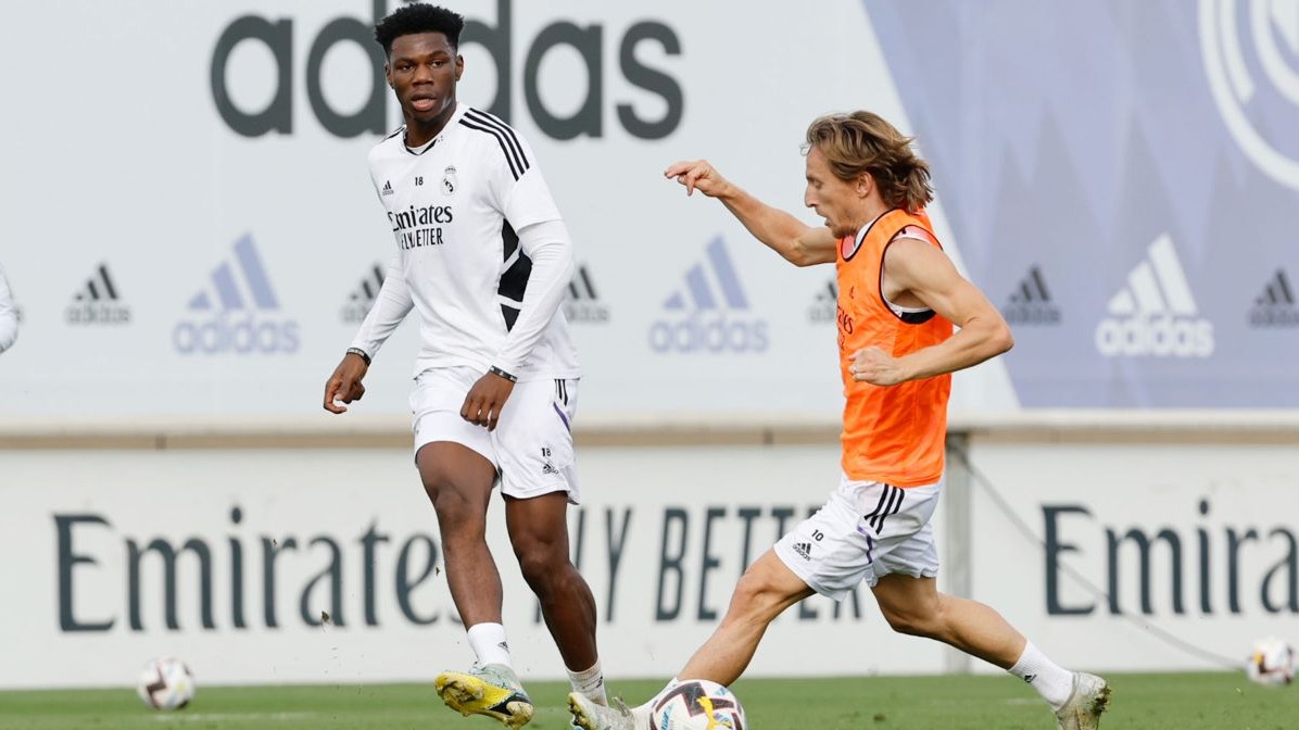 تمرین رئال مادرید برای تقابل با خیرونا