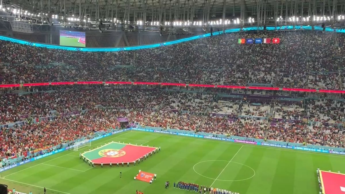 حواشی بازی پرتغال 6-1 سوئیس از زاویه دوربین اختصاصی فوتبالی