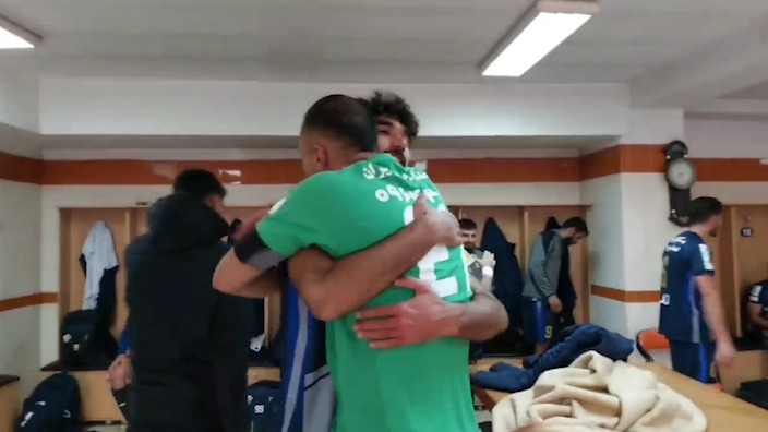 حال و هوای رختکن پیکان بعد از برد بزرگ مقابل سپاهان