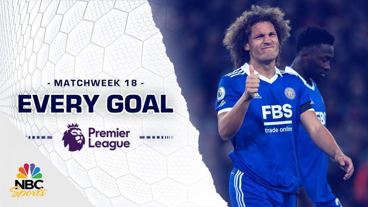 تمام گلهای هفته هجدهم لیگ برتر انگلیس 23-2022