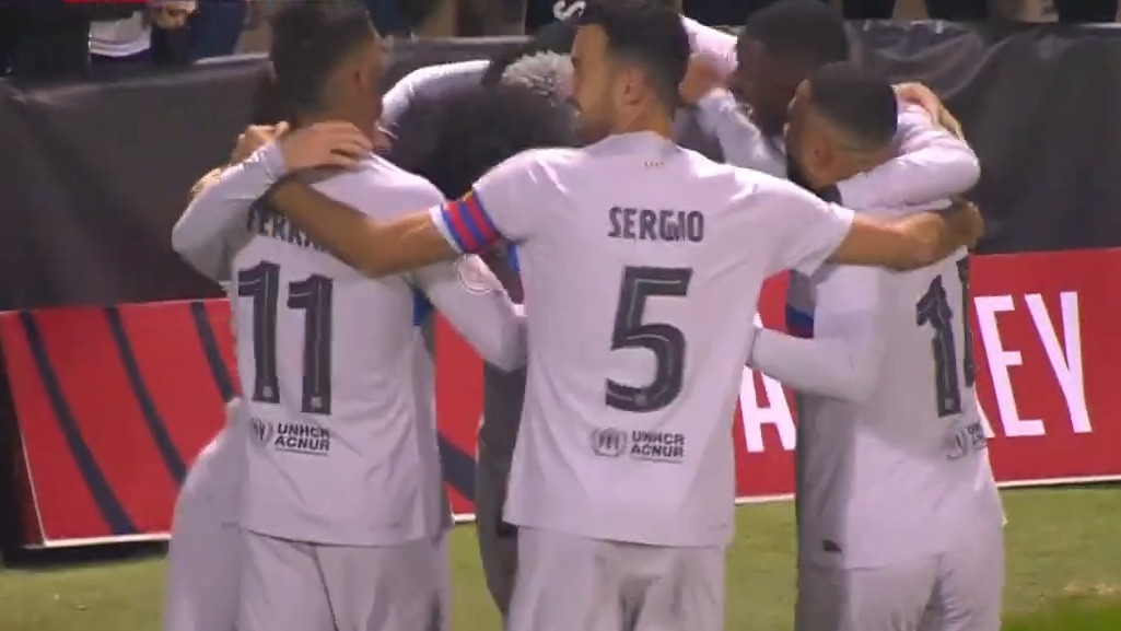 گل اول بارسلونا به اینترسیتی (آرائوخو)