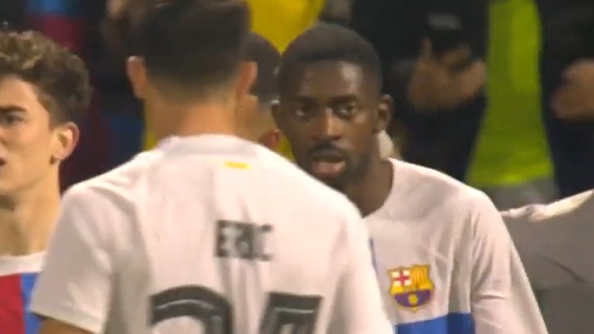 گل دوم بارسلونا به اینترسیتی (چیپ دمبله)