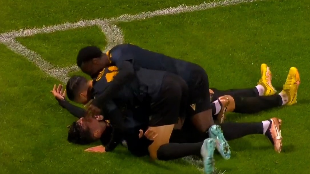 گل دوم اینترسیتی به بارسلونا (دبل سولدویلا)