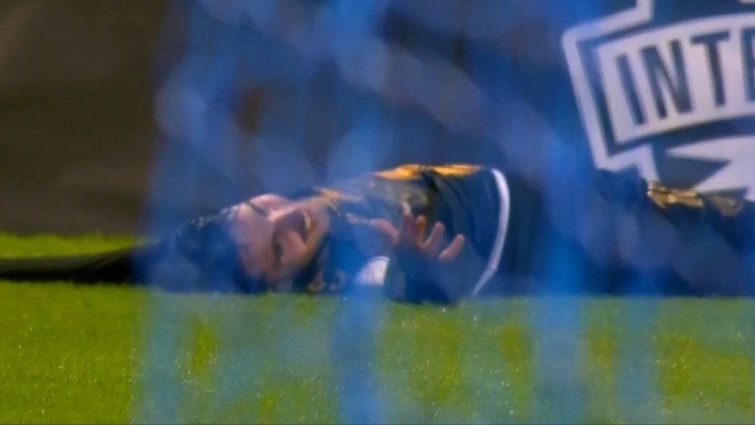 گل سوم اینترسیتی به بارسلونا (هت‌تریک سولدویا)