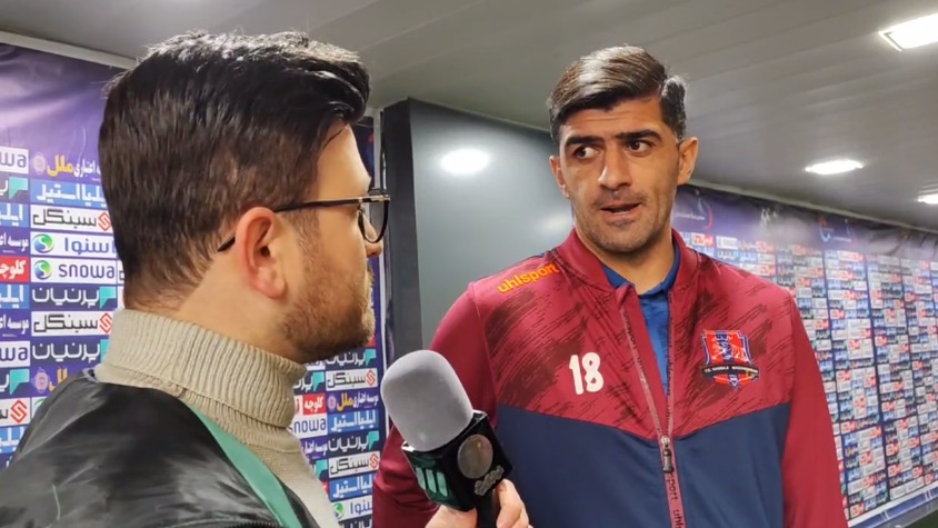 اختصاصی/ صحبت های حامد شیری پیش از بازی با پرسپولیس