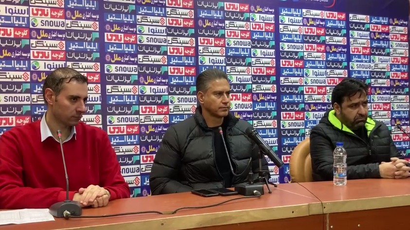 اختصاصی/ صحبتهای حمید مطهری در کنفرانس خبری بعد از بازی با پرسپولیس