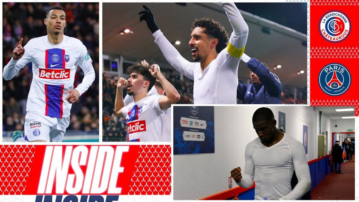 حواشی بازی شاتورو 1-3 پاری سن ژرمن از زاویه دوربین باشگاه پی اس جی