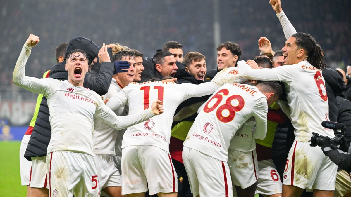 خلاصه بازی میلان 2-2 رم