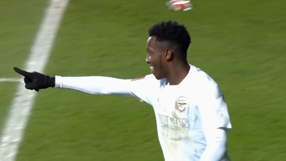 گل سوم آرسنال به آکسفورد یونایتد (دبل ادی انکتیا)