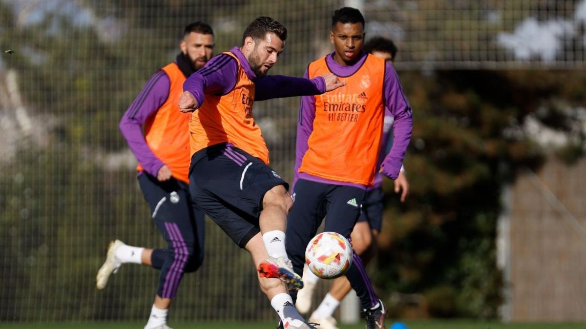 تمرین رئال مادرید برای تقابل با والنسیا در نیمه نهایی سوپرکاپ اسپانیا