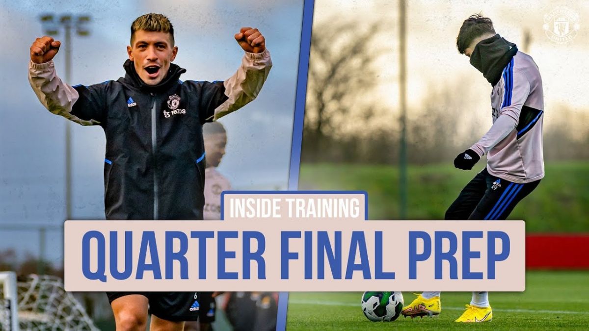 آخرین تمرین منچستریونایتد برای تقابل با چارلتون