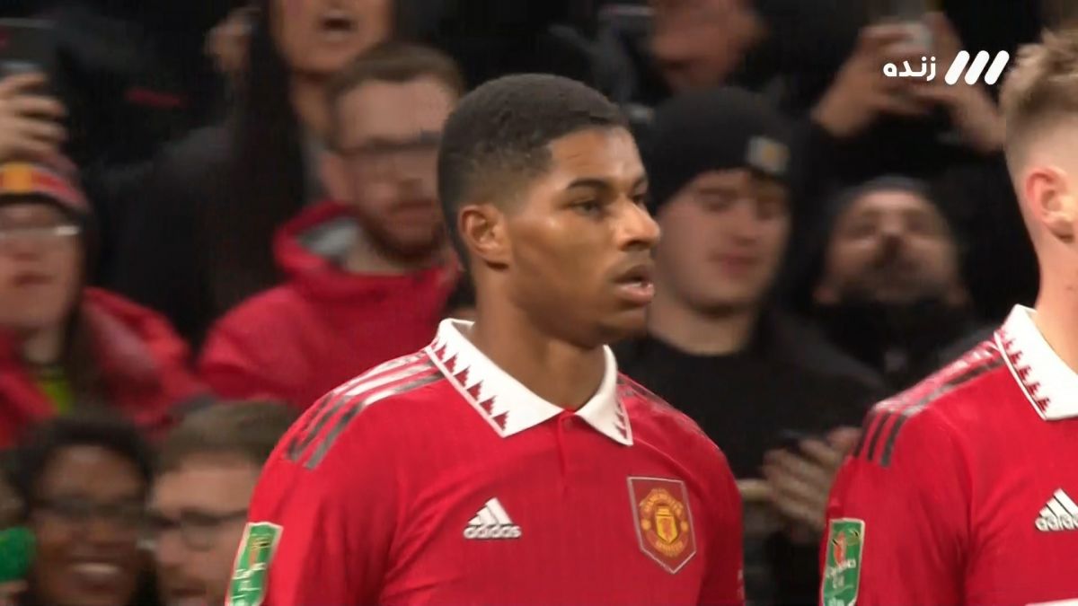 گل دوم منچستریونایتد به چارلتون (مارکوس رشفورد)