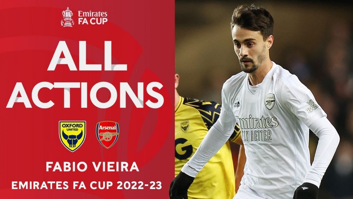 عملکرد درخشان فابیو ویرا ستاره جوان آرسنال مقابل آکسفورد