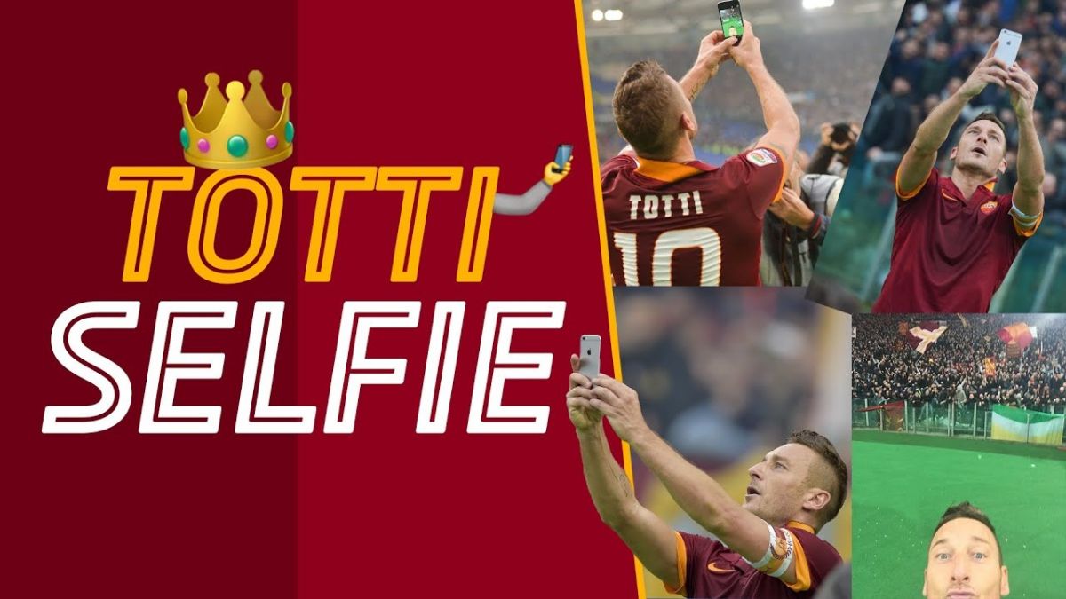 نوستالژی/ سلفی توتی با هواداران بعد از گل زیبای در دربی دلاکاپیتاله