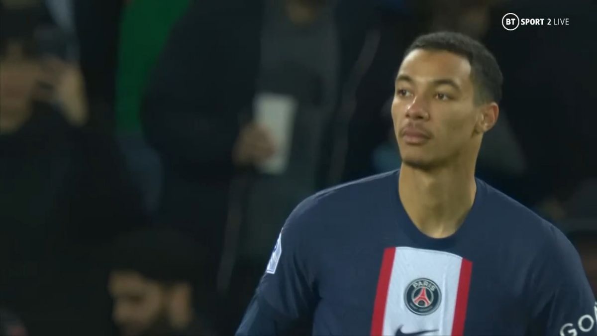 گل اول پاری سن ژرمن به آنژه (هوگو اکیتیکه)