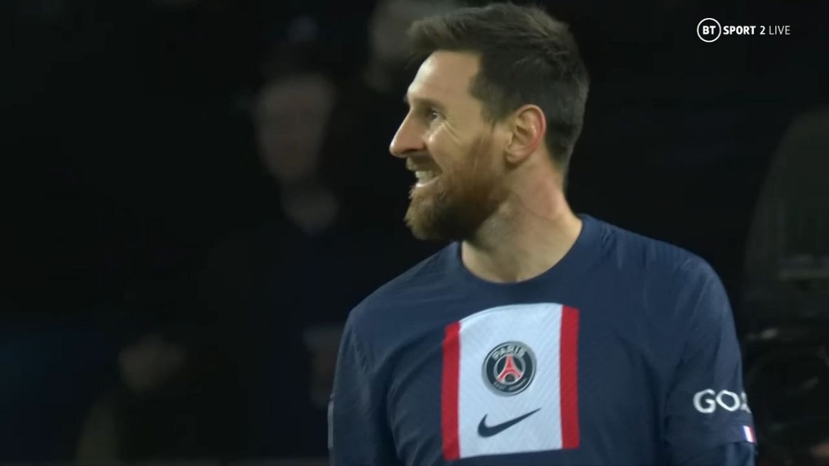 گل دوم پاری سن ژرمن به آنژه (لیونل مسی)