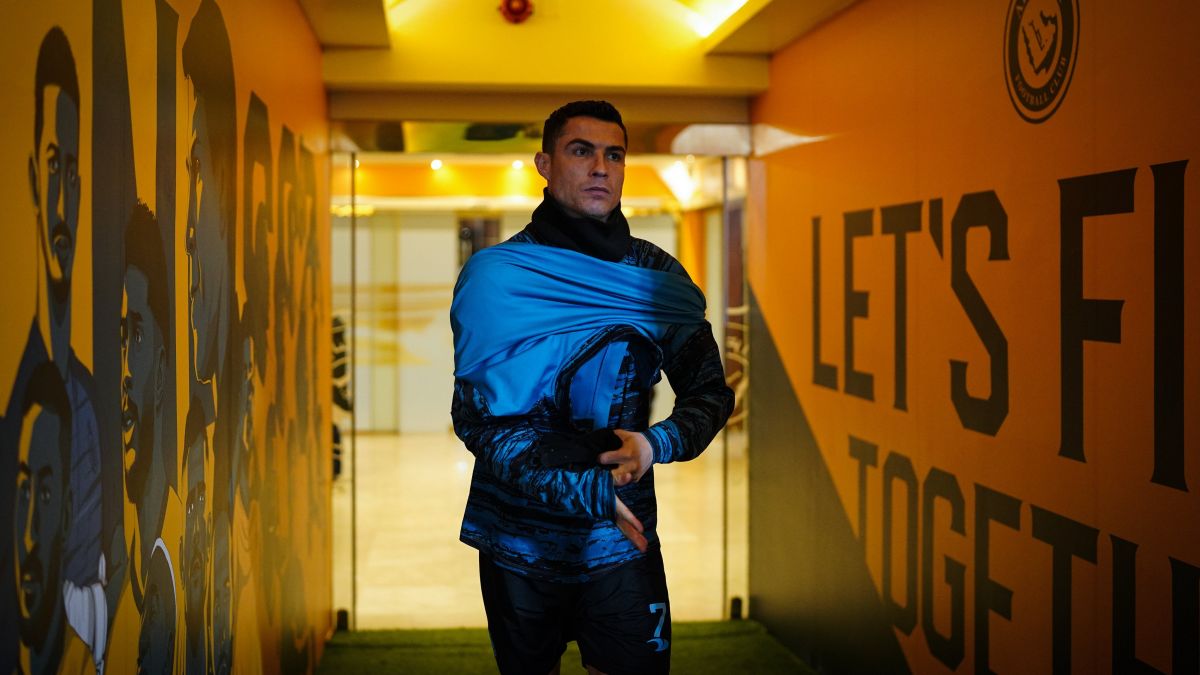 تمرین النصر و رونالدو برای بازی با الشباب