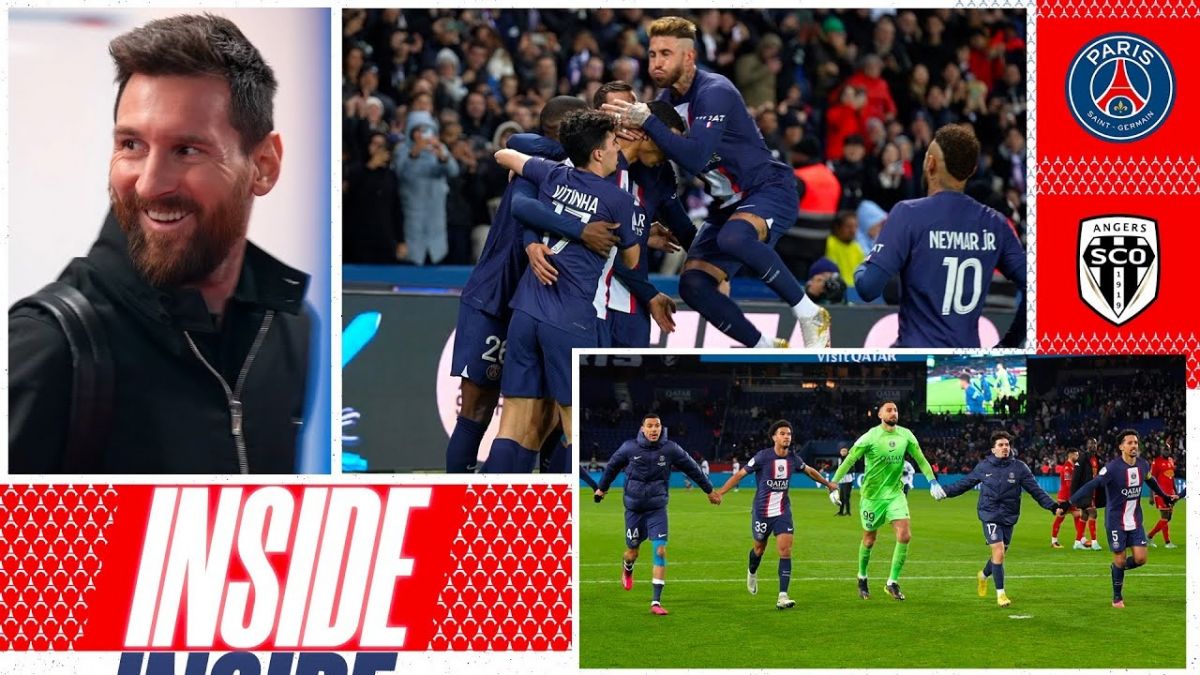 حواشی بازی پاری سن ژرمن 2-0 آنژه از زاویه دوربین باشگاه پی اس جی