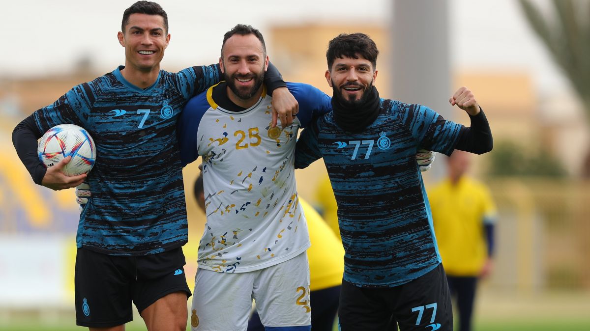 تمرین النصر با حضور کریستیانو رونالدو (23 دی)