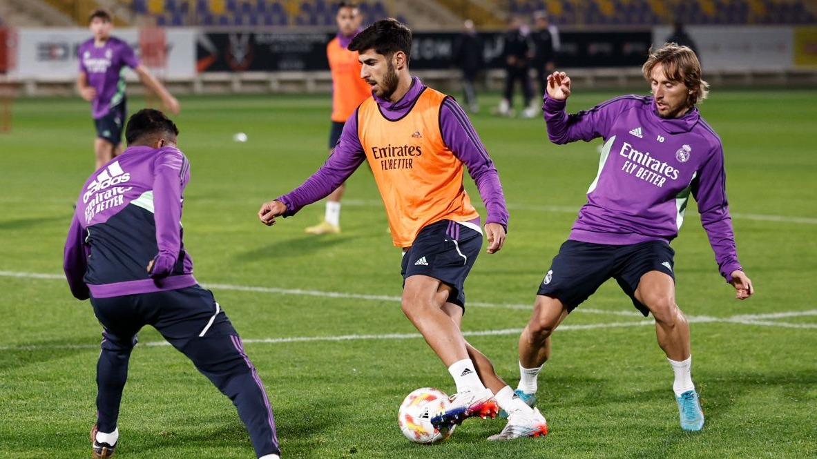 آخرین تمرین رئال مادرید برای تقابل با بارسلونا