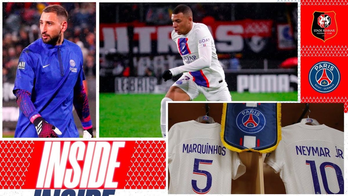 حواشی بازی رن 1-0 پاری سن ژرمن از زاویه دوربین باشگاه پی اس جی