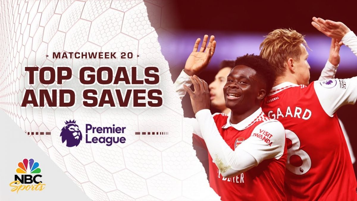 گلها و سیوهای برتر هفته بیستم لیگ برتر انگلیس 2022-2023