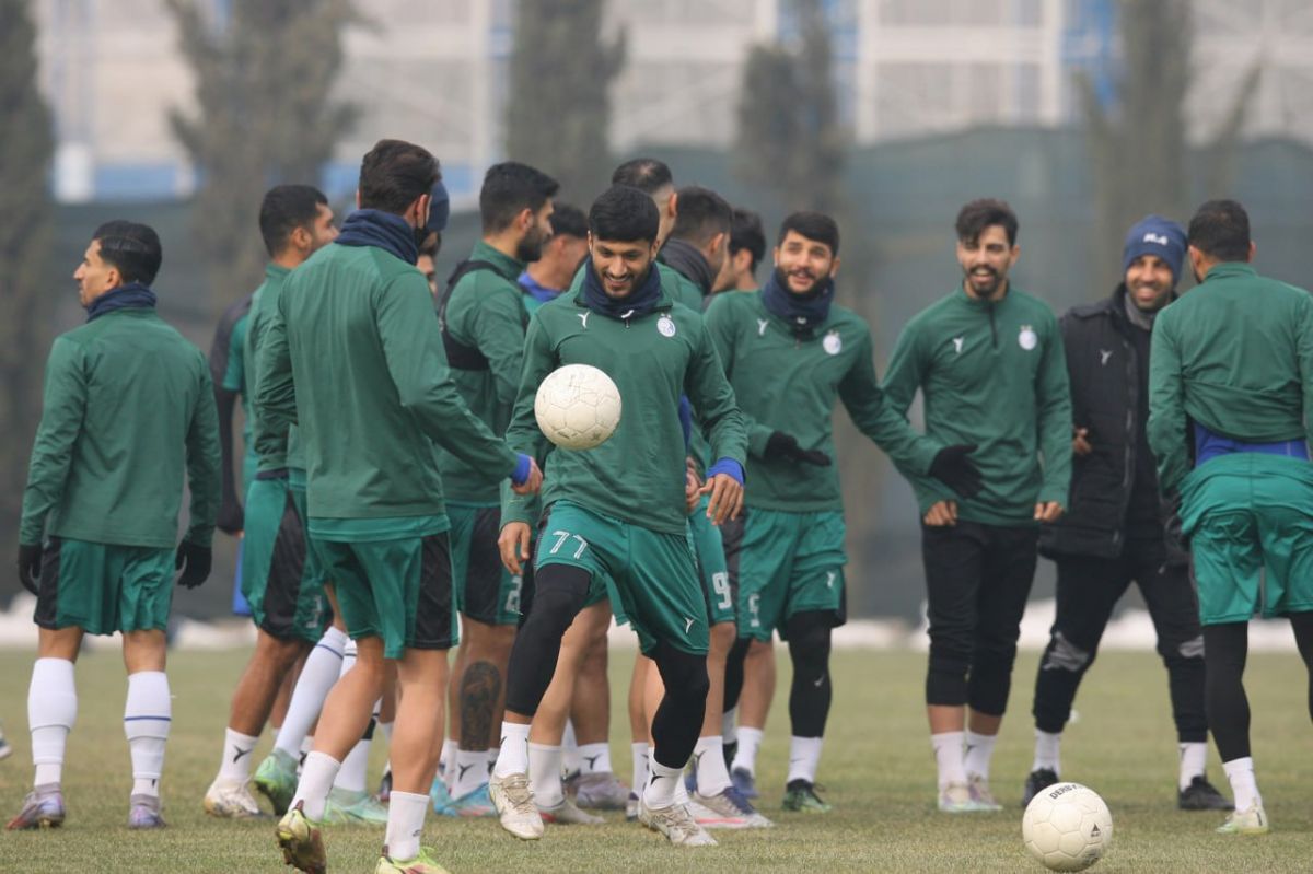 گزارش تصویری از تمرین روز سهشنبه تیم استقلال