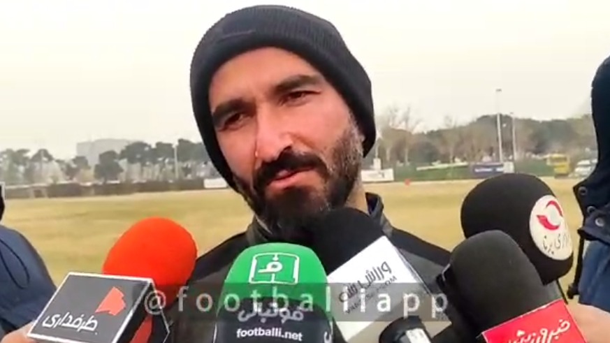 اختصاصی/ صحبت های بازیکنان تیم هوادار در حاشیه تمرینات این تیم