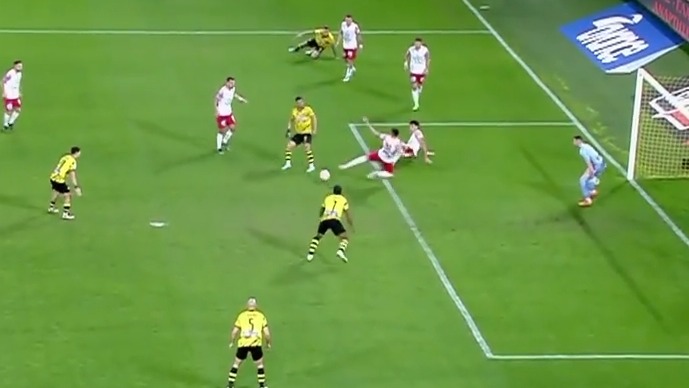 گل دوم آ ا ک آتن به پانسرایکوس (پاس گل حاج صفی)