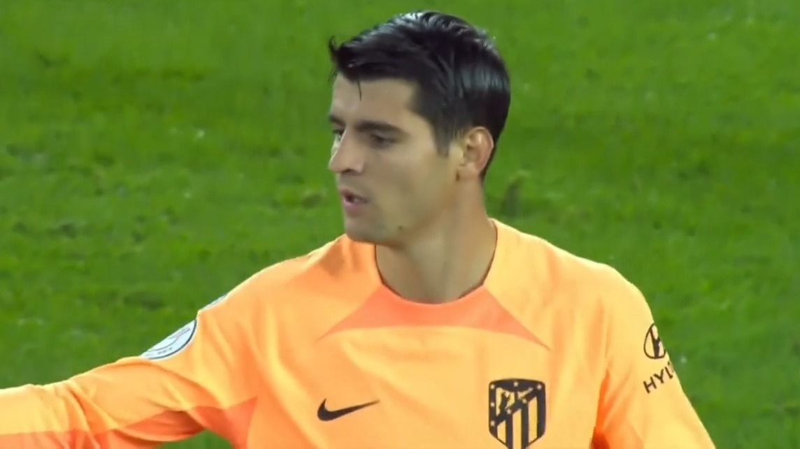 گل اول اتلتیکو مادرید به لوانته (موراتا)