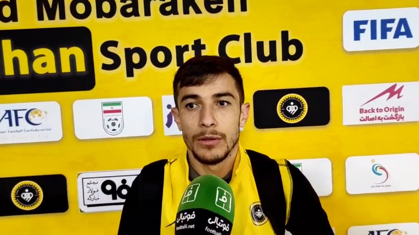 اختصاصی/ صحبت های فرشاد احمدزاده و مهدی علی نژاد بازیکنان سپاهان بعد از بازی با استقلال