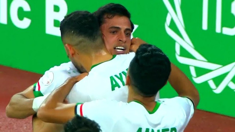 گل اول عراق به عمان (ابراهيم بايش)