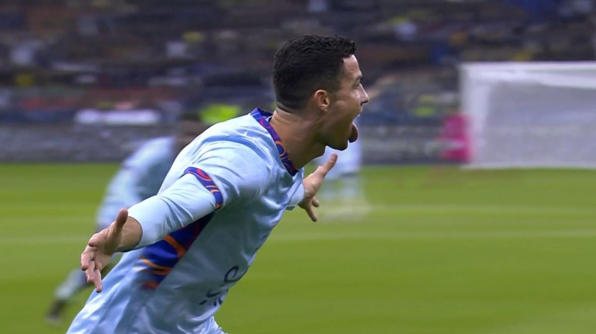 گل دوم منتخب ریاض به پاری سن ژرمن (دبل کریستیانو رونالدو)