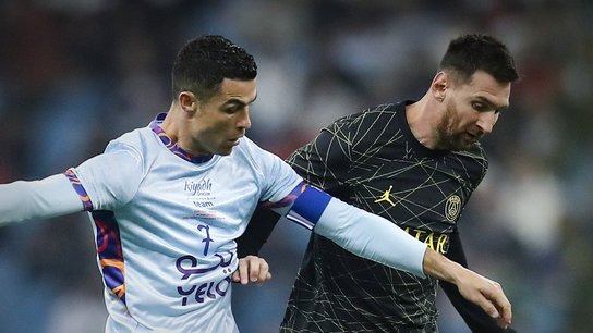 خلاصه بازی منتخب ریاض 4-5 پاری سن ژرمن (دبل رونالدو)