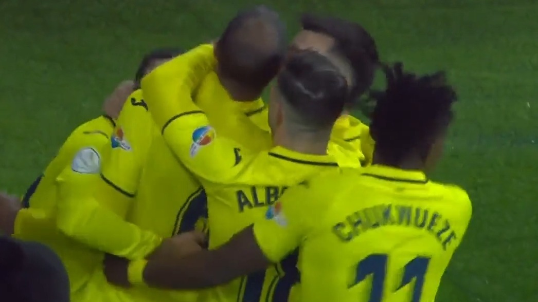 گل اول ویارئال به رئال مادرید (کاپو)