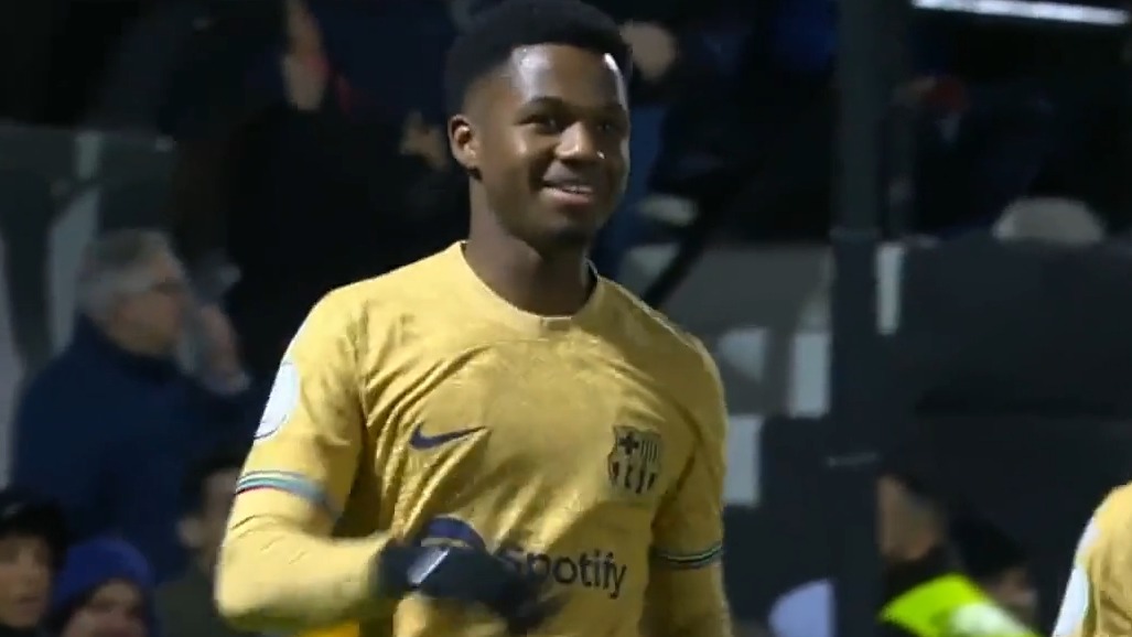 گل سوم بارسلونا به سئوتا (فاتی)