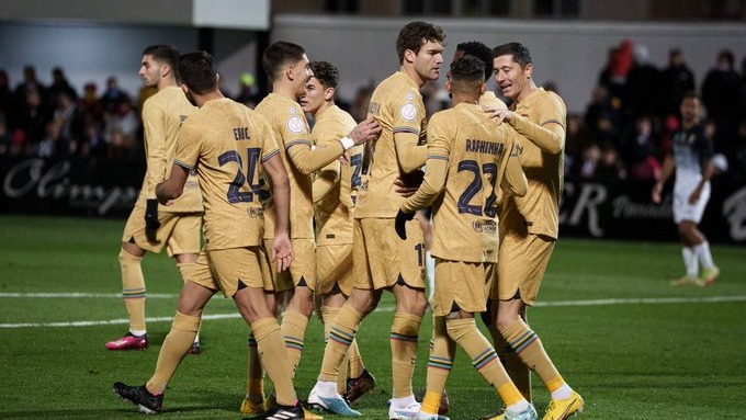 خلاصه بازی سئوتا 0-5 بارسلونا (جام حذفی)