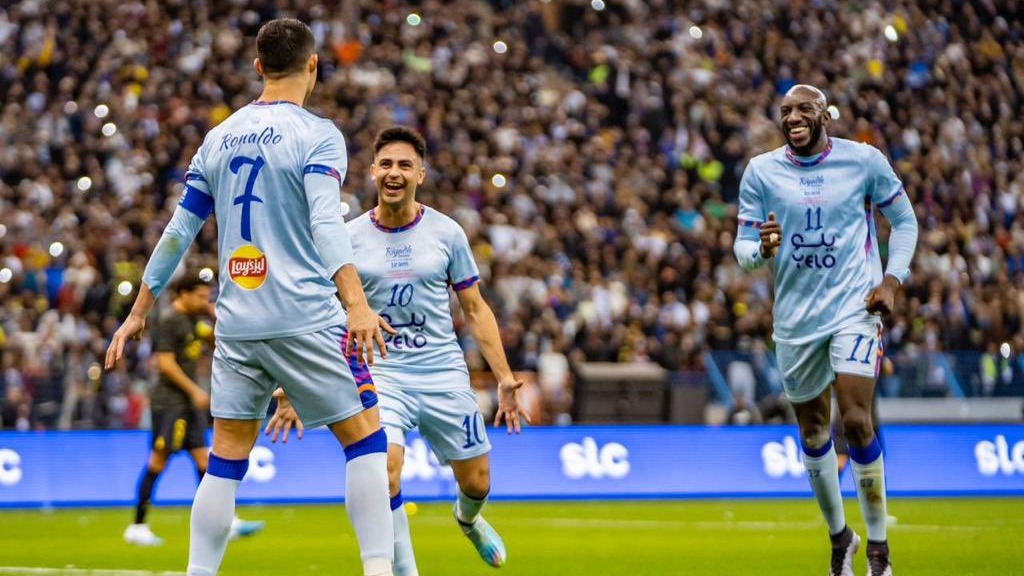 عملکرد درخشان رونالدو در بازی منتخب ریاض 4-5 پاری سن ژرمن