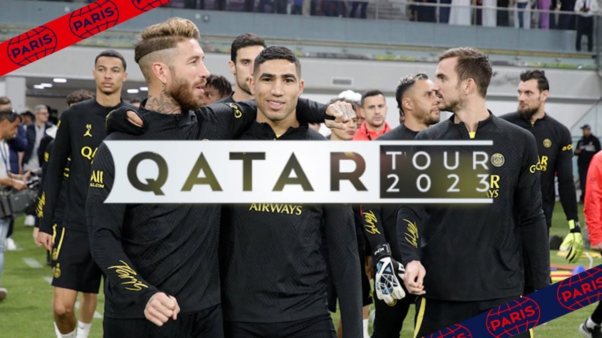 حواشی اولین روز از تور زمستانی پاری سن ژرمن در قطر